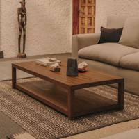 Kave Home Salontafel 'Sashi' Teakhout, 150 x 70cm - thumbnail