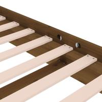 Bedframe massief hout honingbruin 75x190 cm 2FT6 Small Single - thumbnail