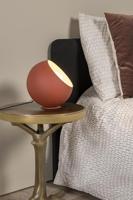 Lucide DOREDOS - Tafellamp - Ø 20 cm - 1xE27 - Terracotta - thumbnail