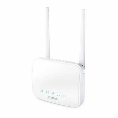 STRONG 4G-LTE router 350M - mobiele router voor stabiele snelle internetverbinding in thuiskantoor, vakantiehuis of camper - internet zonder configuratie - router met simkaart