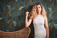 Livingwalls Metropolitan Stories. Travel Stories - Petrol - Floral - 392183 - thumbnail