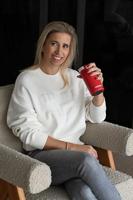 Kambukka Etna Thermosbeker 300 ml Rood - thumbnail