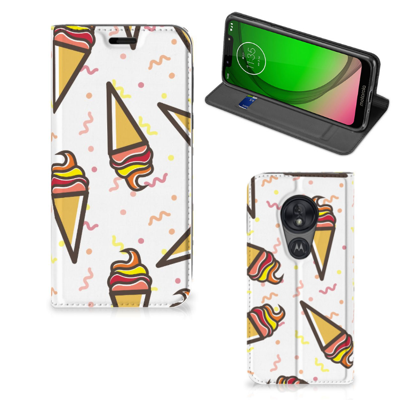 Motorola Moto G7 Play | Flip Style Cover | Icecream