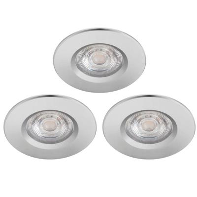 Philips Led inbouwspotsDive (3x) 3x5w - 2700K - 8,5cm chroom - 78965700