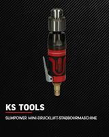 KS Tools 515.5520 3/8 SlimPOWER mini-pneumatische staafboormachine, 7000 omw/min. - thumbnail