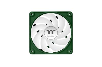 Thermaltake CT140 EX ARGB Sync PC Cooling Fan Racing Green 3 Pack PC-ventilator Zwart (b x h x d) 140 x 140 x 25 mm