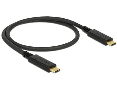 DeLock 83042 USB 3.1 Gen 2 10Gbps 100W USB Type-C 0.5m DeLock 83042 USB 3.1 Gen 2 10Gbps 100W USB Type-C 0.5m