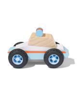 HEMA Houten politiewagen - thumbnail