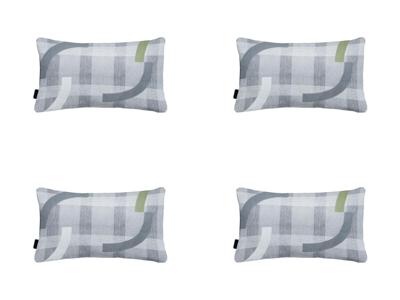 Sierkussen ca. 30x50 cm Tess sage (4 stuks) Madison - Madison