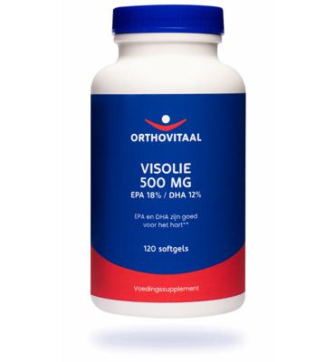 OrthoVitaal Visolie 500mg EPA 18% DHA 12% 120 Softgels