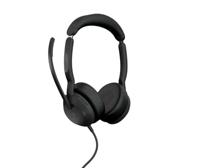 Jabra Evolve2 50 On Ear headset Kabel Stereo Zwart Ruisonderdrukking (microfoon), Noise Cancelling Headset, Microfoon uitschakelbaar (mute), Volumeregeling - thumbnail