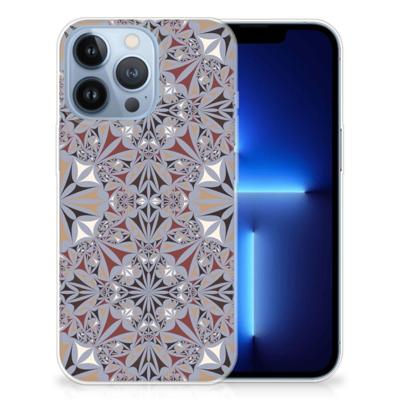 Apple iPhone 13 Pro | TPU | Siliconen hoesje | Flower Tiles