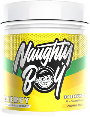 Naughty Boy Energy Pre-Workout Pineapple Crush (390 g)