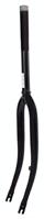 Vork 28 inch transport 1.1/8 draad mat zwart - thumbnail