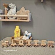 Houten naamtreintje - thumbnail