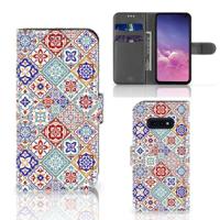 Samsung Galaxy S10e | Bookcase | Tiles Color - thumbnail