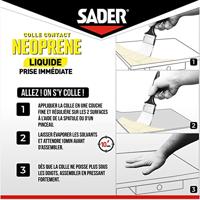 SADER Scatola in metallo liquido a contatto liquido in neoprene - 250 ml - thumbnail
