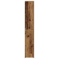 Hoge kast 2 pcs Oudhout 30 x 42,5 x 185 cm - thumbnail