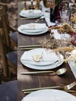 Houten Naamkaartjes In Hartvorm (10st) - thumbnail