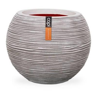 Capi Nature Rib NL bol 62x48cm bloempot ivoor
