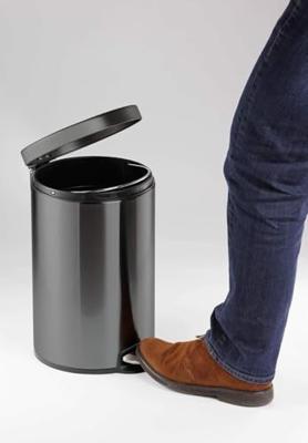 Durable DURABLE pattumiera 20,0 l antracite 341258 Afvalemmer 20 l (Ø x h) 292 mm x 455 mm Metaal, Kunststof Antraciet-grijs 1 stuk(s) - thumbnail