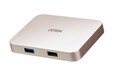 ATEN UH3235 USB-C 4K Ultra Mini Dock met Power Passthrough ATEN UH3235 USB-C 4K Ultra Mini Dock met Power Passthrough