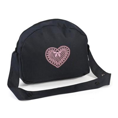 Poppen Luiertas - Melange Navy Grijs Poppen Luiertas - Melange Navy Grijs