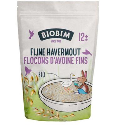 Biobim Biobim Fijne Havermout Pap 12+ Maanden Bio (250g) Biobim Biobim Fijne Havermout Pap 12+ Maanden Bio (250g)