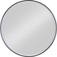 Ben Circulo ronde spiegel met LED verlichting en anti-condens Ø100cm mat zwart - thumbnail