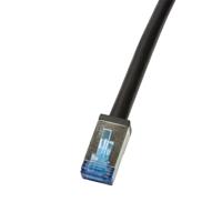 LogiLink CQ7133S RJ45 Netwerkkabel, patchkabel CAT 6A S/FTP 40.00 m Zwart Afgeschermd, UV-bestendig, Oliebestendig 1 stuk(s) - thumbnail