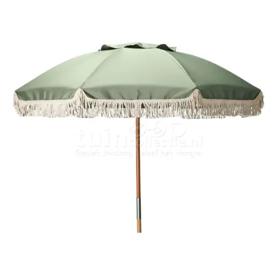 Parasol Hout 180cm Groen Parasol Hout 180cm Groen