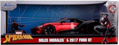 Jada Toys Jada marvel miles morales spiderman met 2017 ford gt auto 1:24
