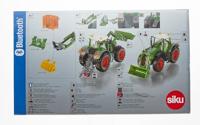 Siku Control op afstand bestuurbare Fendt 933 Vario tractor met voorlader en Bluetooth App besturing - thumbnail