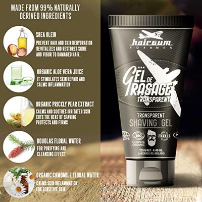 Hairgum For Men Transparent Shaving Gel 125gr