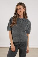 Nukus Sandra Pullover Nkf01025 Trui 23 Antracite - thumbnail