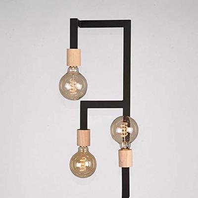 LABEL51 Vloerlamp Loco - Zwart - Metaal
