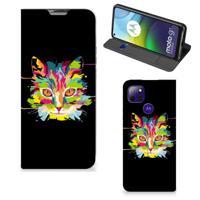 Motorola Moto G9 Power Magnet Case Cat Color - thumbnail