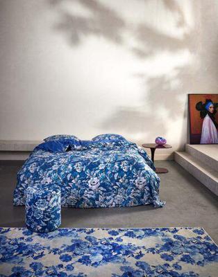 Essenza Yfke cobalt blue Dekbedovertrek