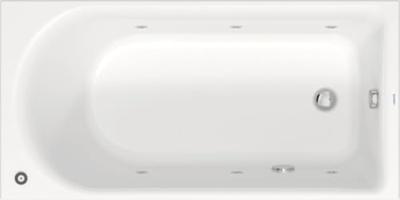Whirlpool Duravit D-Neo Inbouw 150x75x48.5 cm Wit Duravit