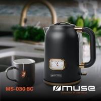 Muse MS-030 BC Waterkoker Aantal/Volume: 1.7 l Zwart - thumbnail