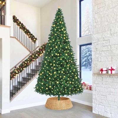 Kerstboomkraag Bruin 105 x 105 x 28 cm Waterhyacint Kerstboomkraag Bruin 105 x 105 x 28 cm Waterhyacint