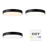 Brilliant G97014/76 Slimline LED-plafondlamp LED Energielabel: F (A - G) 60 W Wit, Zwart - thumbnail