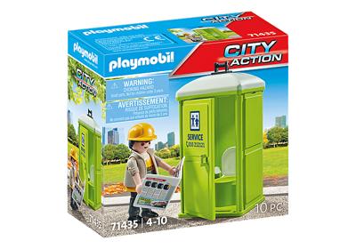 Playmobil 71435 City Action Mobiel Toilet Playmobil 71435 City Action Mobiel Toilet