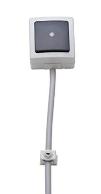 Kopp 341704089 ISO-klem 341704089 Bundel-Ø (bereik) 6 tot 16 mm Hersluitbaar Grijs 10 stuk(s)