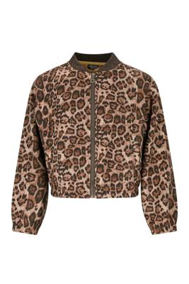 Like Flo winter vest meisjes - bruin - Diala - ritssluiting - thumbnail