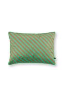 Pip Studio Sierkussen Blokstrepen Groen - thumbnail