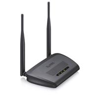 Zyxel NBG418N V2 Draadloze Router 300MBps Zwart - thumbnail