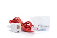 GPO 746 Retro Wall Push Button Telephone Red - thumbnail