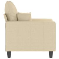 Fauteuil 60 cm stof crmekleurig - thumbnail
