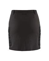 Blåkläder Service rok met stretch 71481845 | Zwart | Maat 38 - 7330509717226 - thumbnail